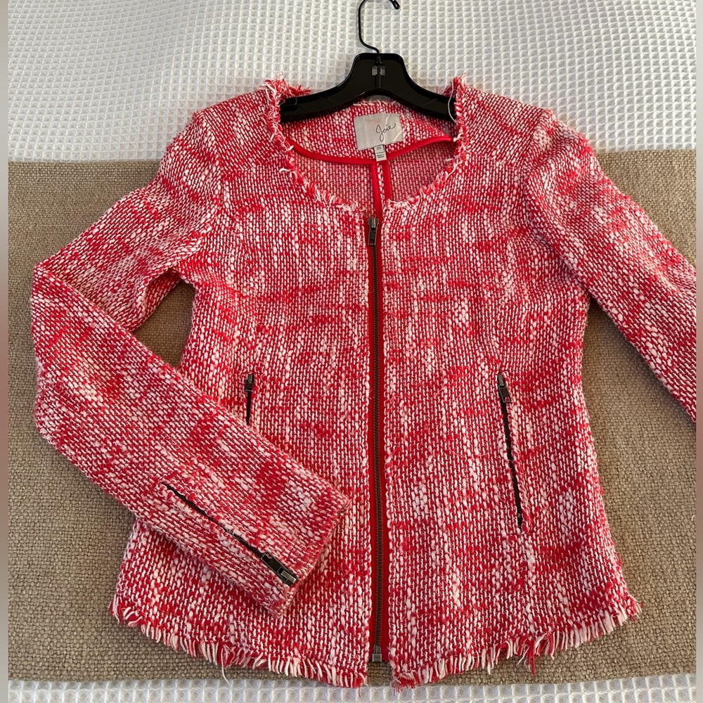 Joie 'Collis' Tweed Jacket Size XS